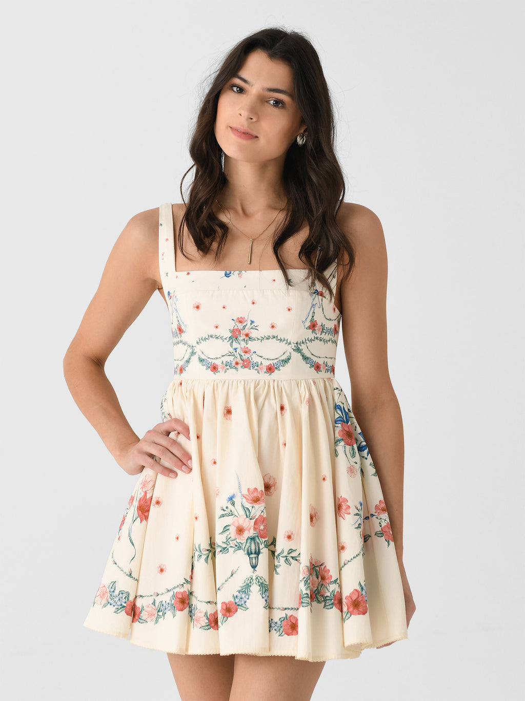 Agua By Agua Bendita Women's Hierbabuena Mosqueta Mini Dress - Saint Bernard