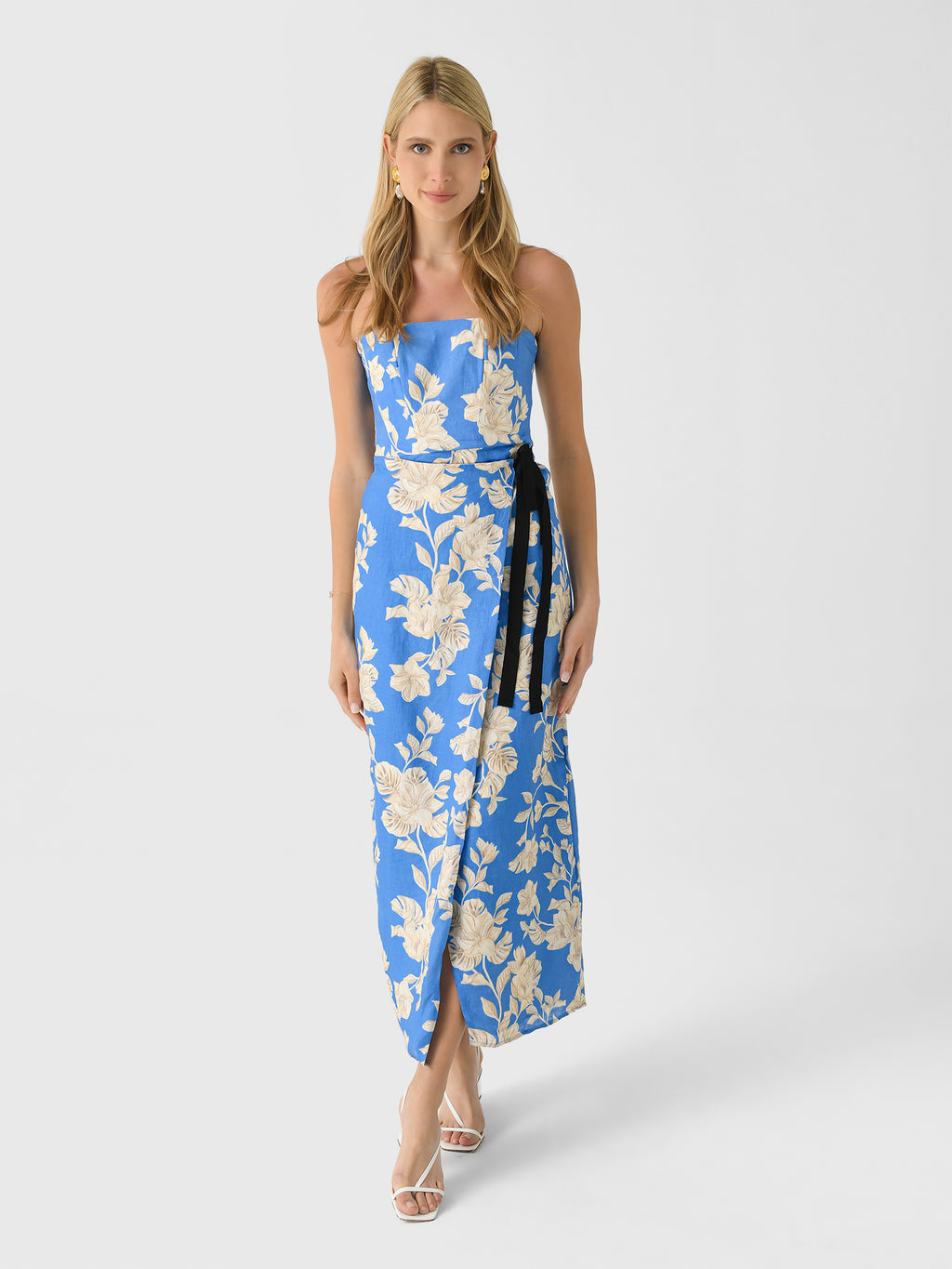 Agua By Agua Bendita Women's Cinéfila Madera Maxi Dress - Saint Bernard