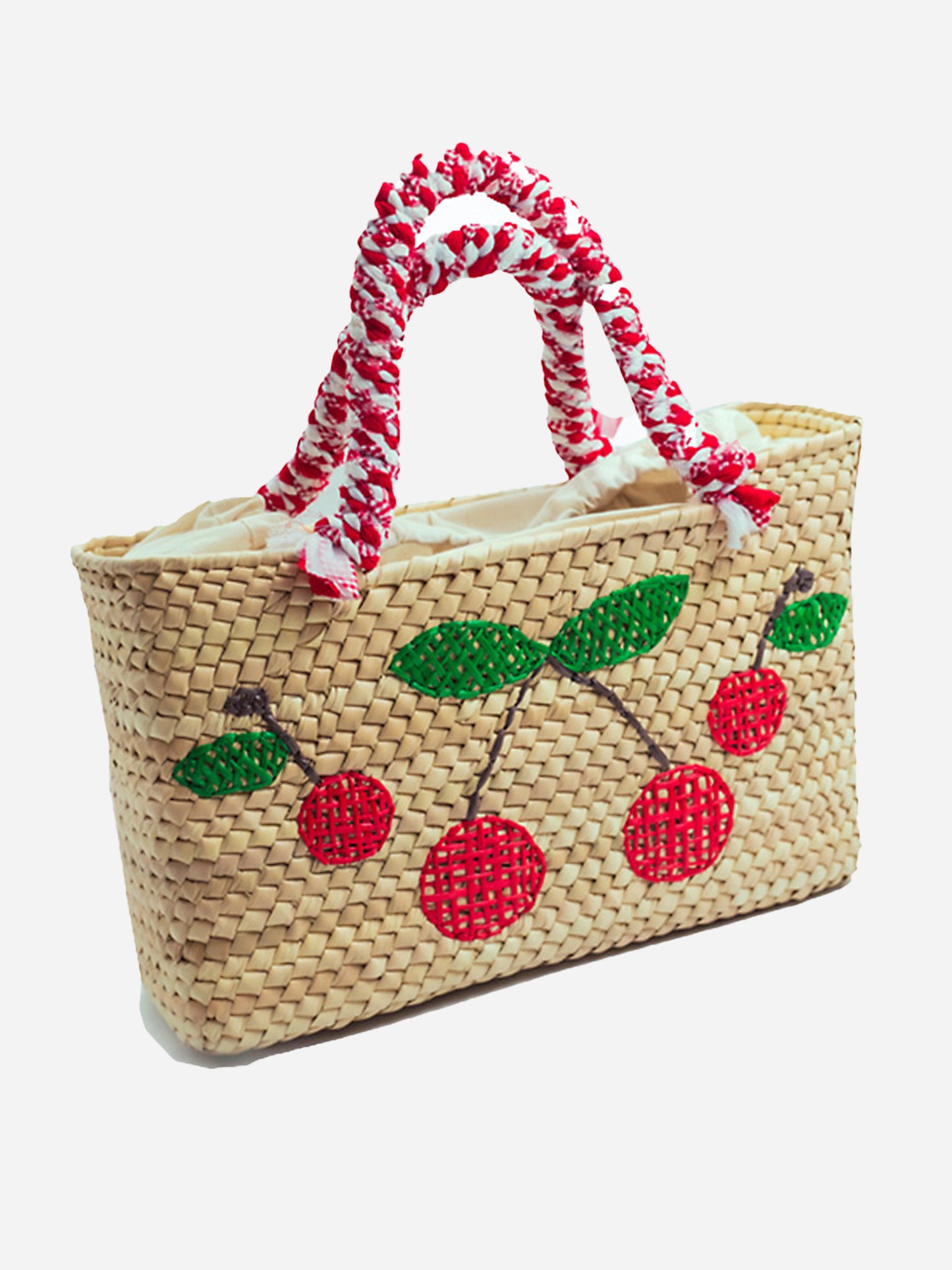 Corazon Playero Love Cherry Tote Bag