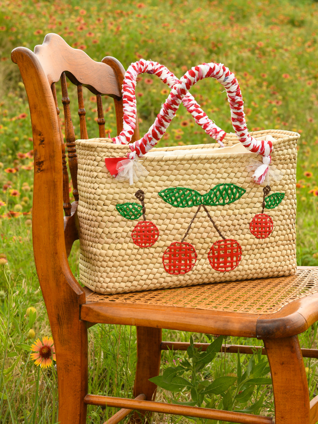Corazon Playero Love Cherry Tote Bag - Saint Bernard