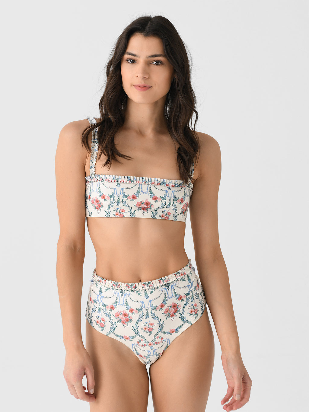 Agua By Agua Bendita Women's Olmo Mosqueta Bikini Top - Saint Bernard