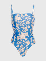 Agua By Agua Bendita Women's Durazno Madera One-Piece Swimsuit - Saint Bernard