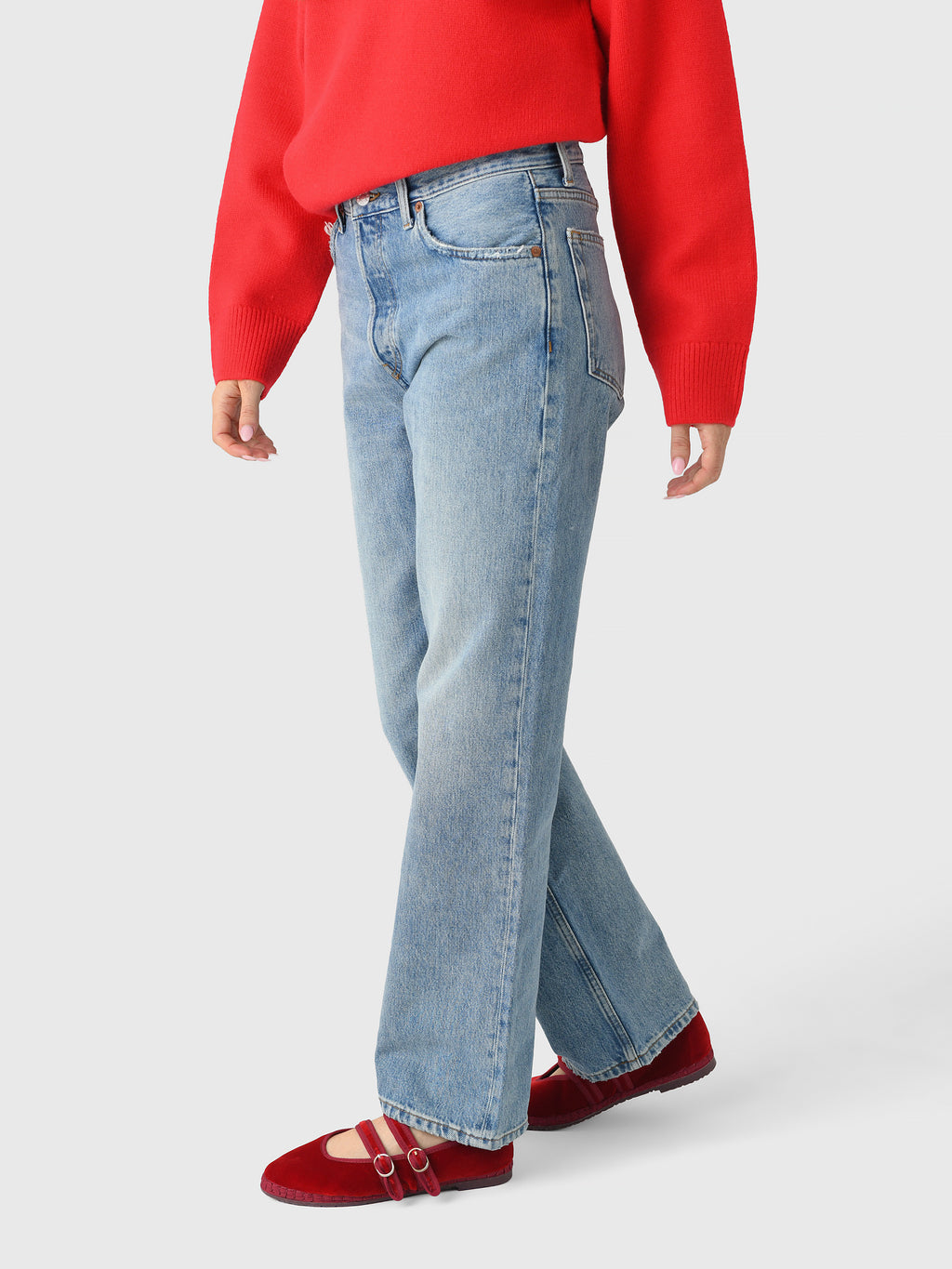 Re/Done Women's 90s Jean - Saint Bernard