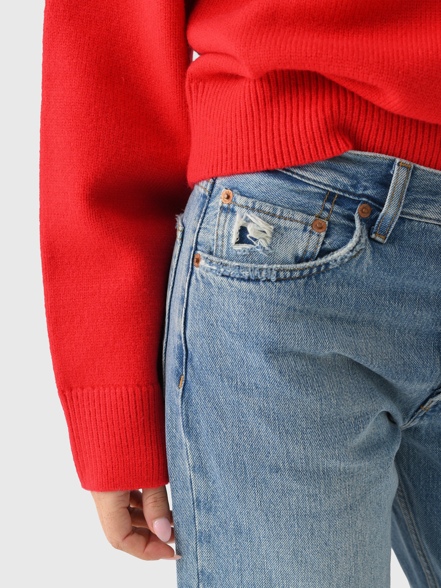 Re/Done Women's 90s Jean - Saint Bernard