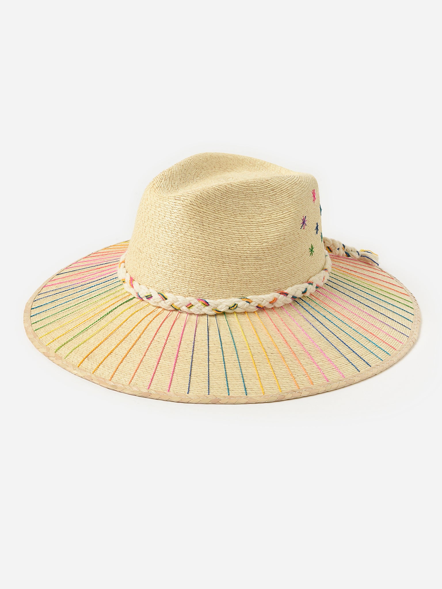 Corazon Playero Women's Evil Eye Confetti Hat | $275.00 | Saint Bernard