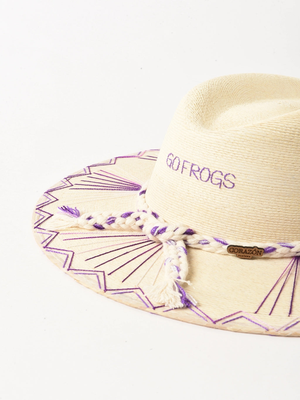 Corazon Playero Women's Texas Christian University Inspired Sophie Hat - Saint Bernard