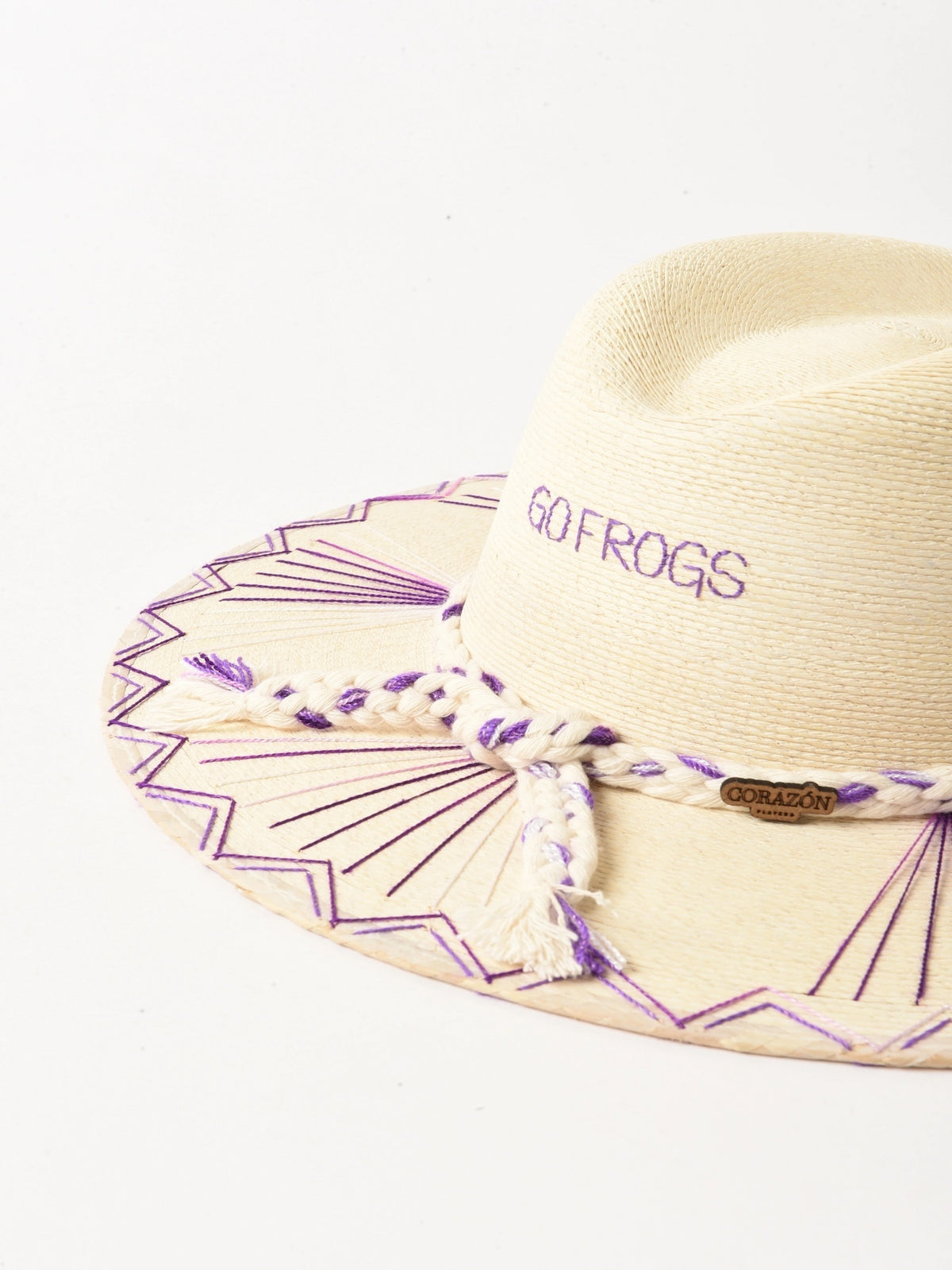 Corazon Playero Women's Texas Christian University Inspired Sophie Hat - Saint Bernard