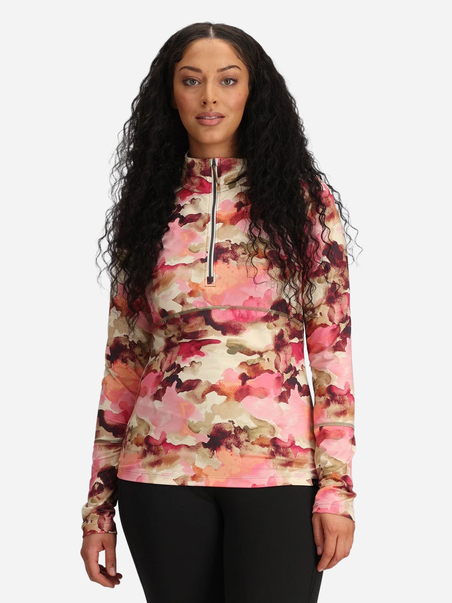 Obermeyer Women's Discover Quarter-Zip - Saint Bernard