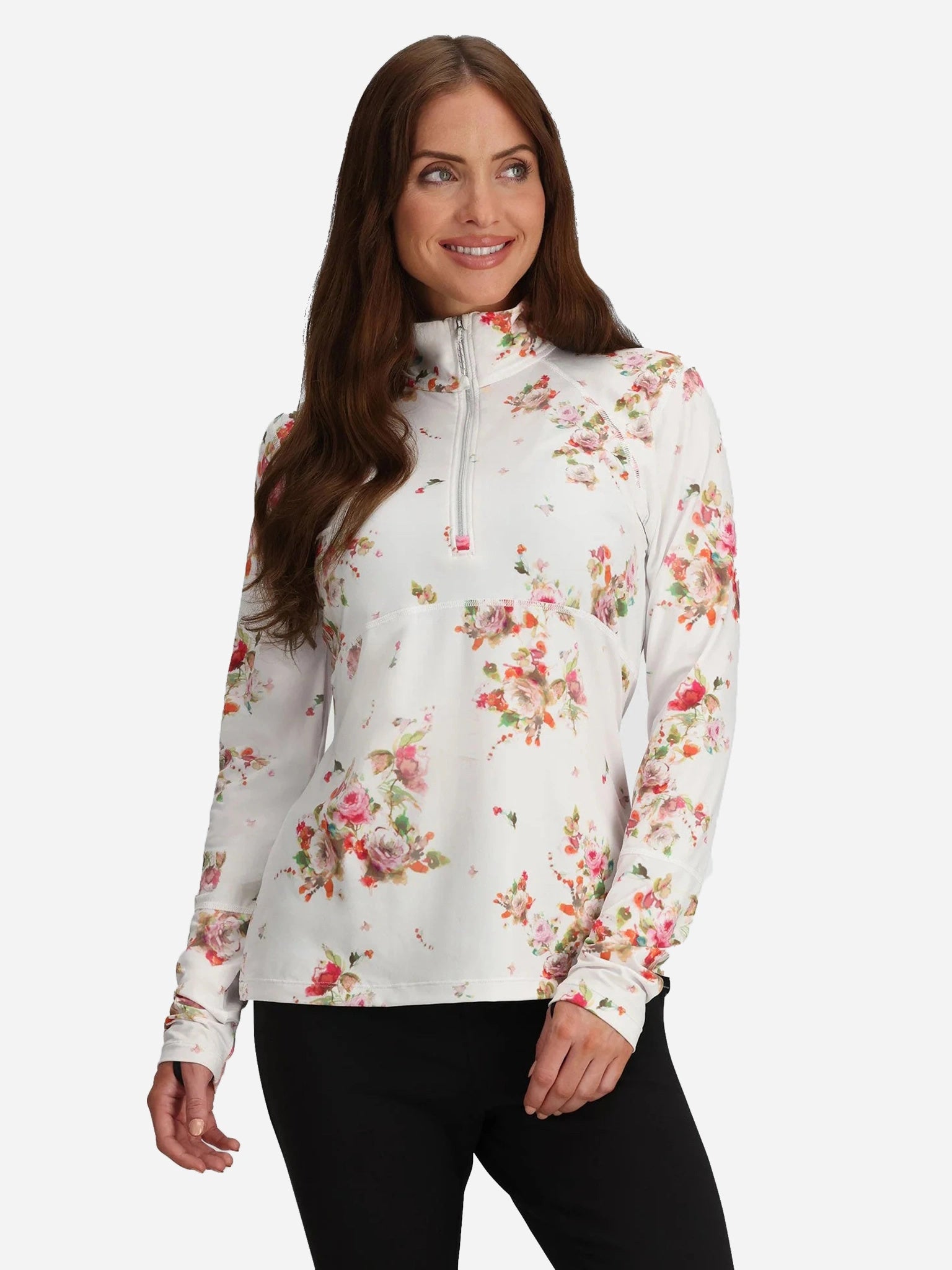 Obermeyer Women's Discover Quarter-Zip - Saint Bernard