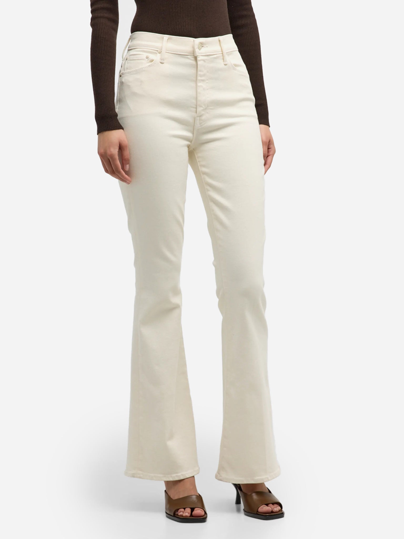 Mother Women's The High Waisted Weekender Skimp Jean - Saint Bernard