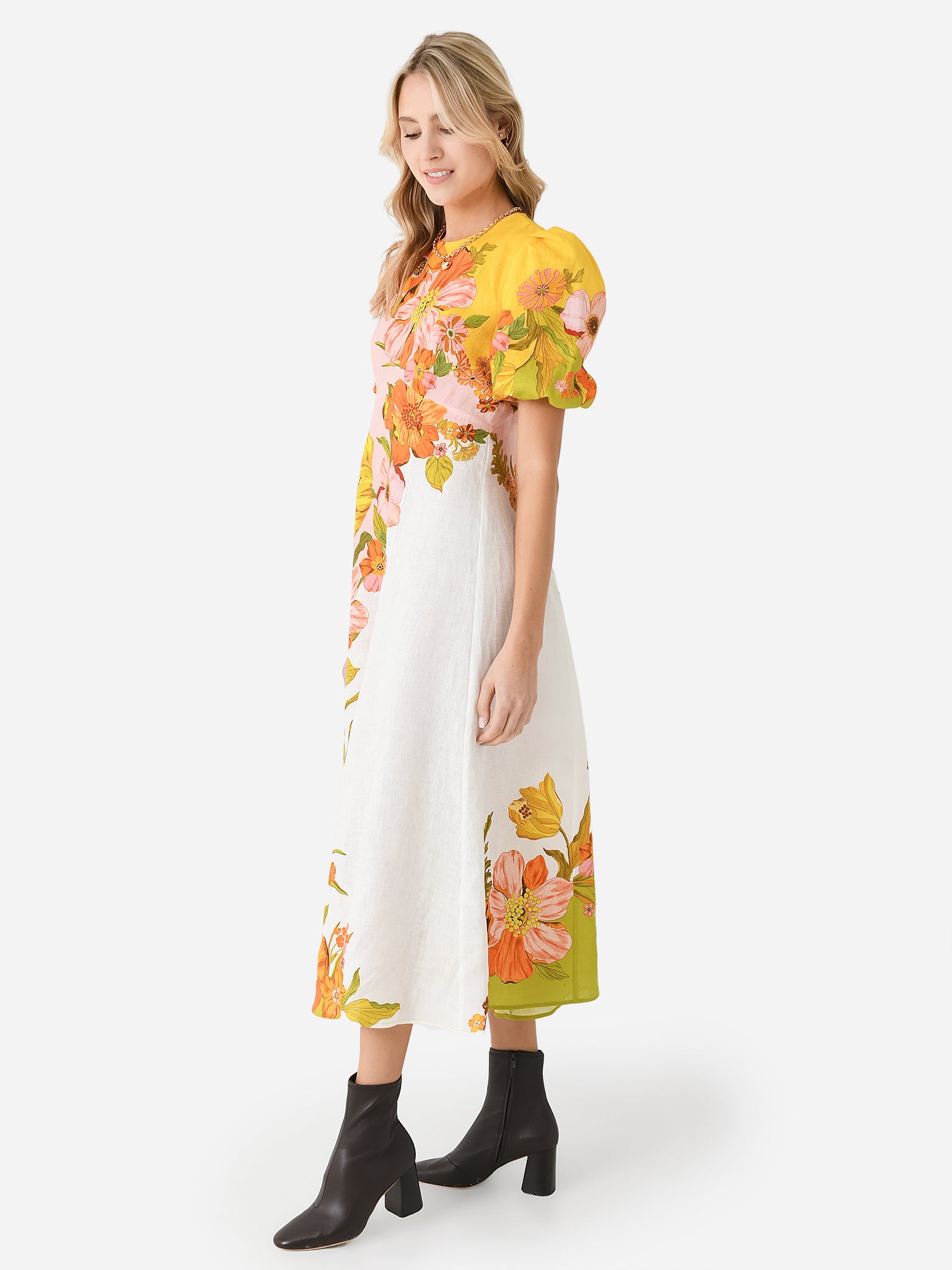 Alemais Women's Silas Midi Dress Saint Bernard Alemais Women's Silas Midi Dress Saint Bernard