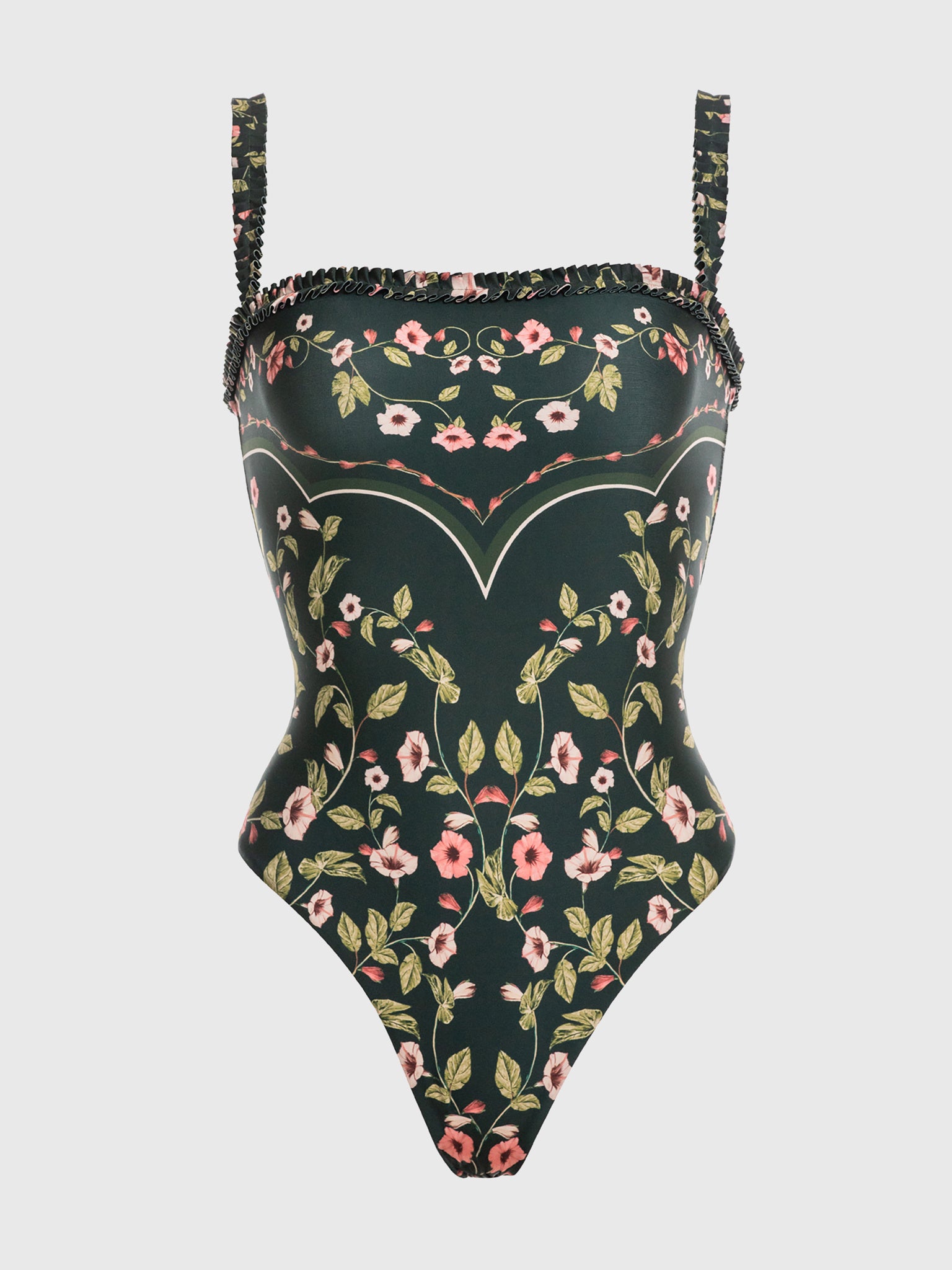 Agua By Agua Bendita Women's Limón Mosquetero One-Piece Swimsuit - Saint Bernard