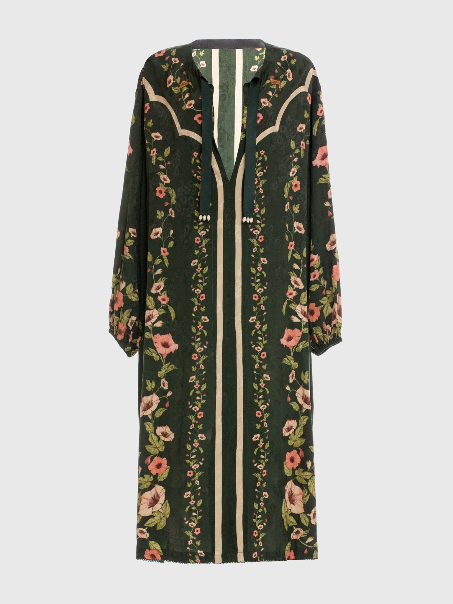 Agua By Agua Bendita Women's Zircón Mosquetero Midi Dress - Saint Bernard