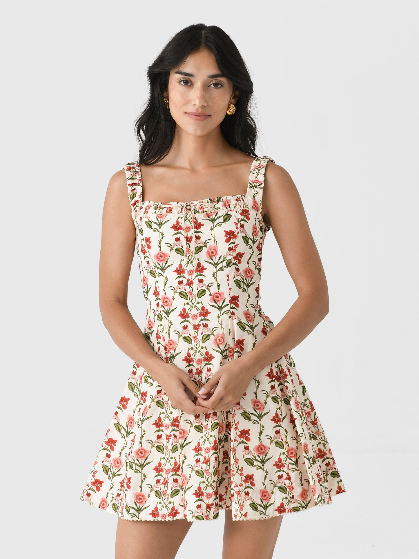 Agua By Agua Bendita Women's Moriche Canna Mini Dress - Saint Bernard