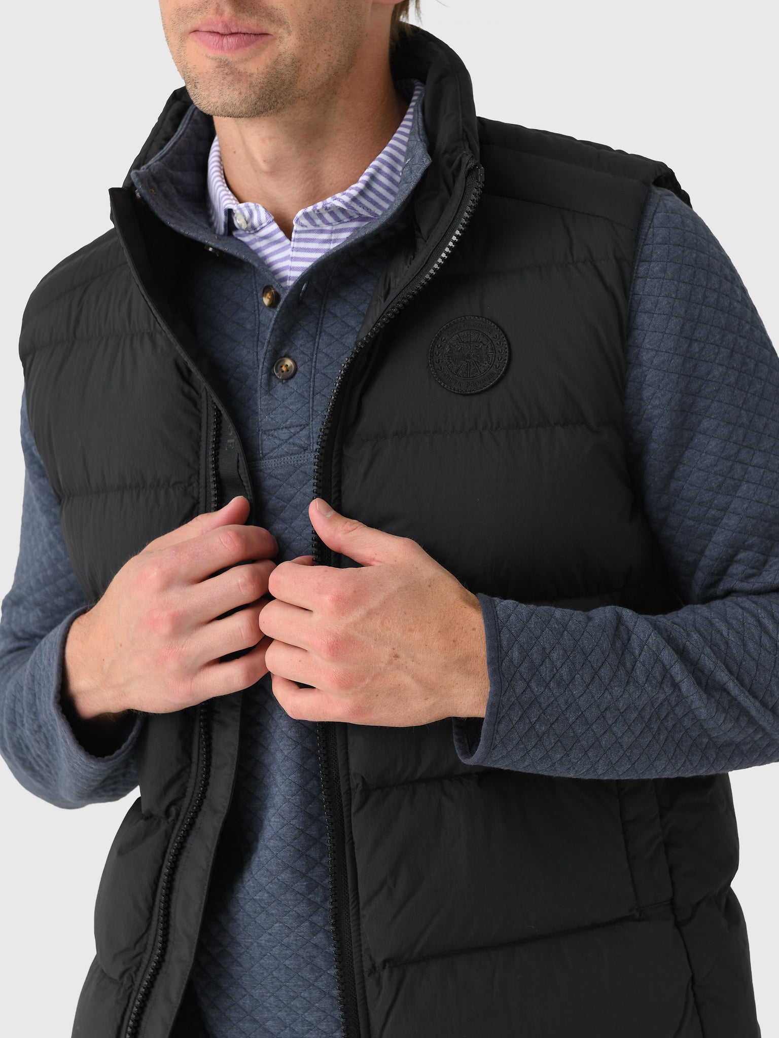 Canada Goose Men's Crofton Vest EnduraLuxe - Saint Bernard