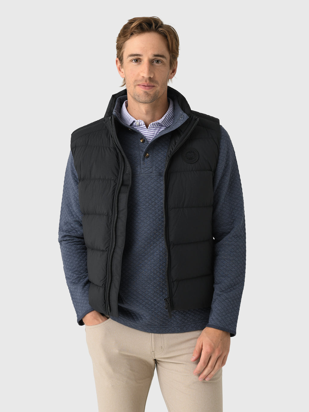Canada Goose Men's Crofton Vest EnduraLuxe - Saint Bernard