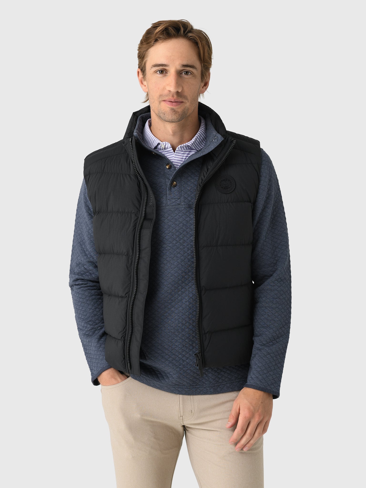 Canada Goose Men's Crofton Vest EnduraLuxe - Saint Bernard