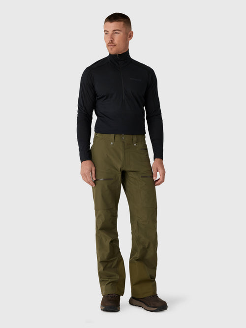 Norrona Men's Falketind EqualiserUll Zip Neck Top - Saint Bernard