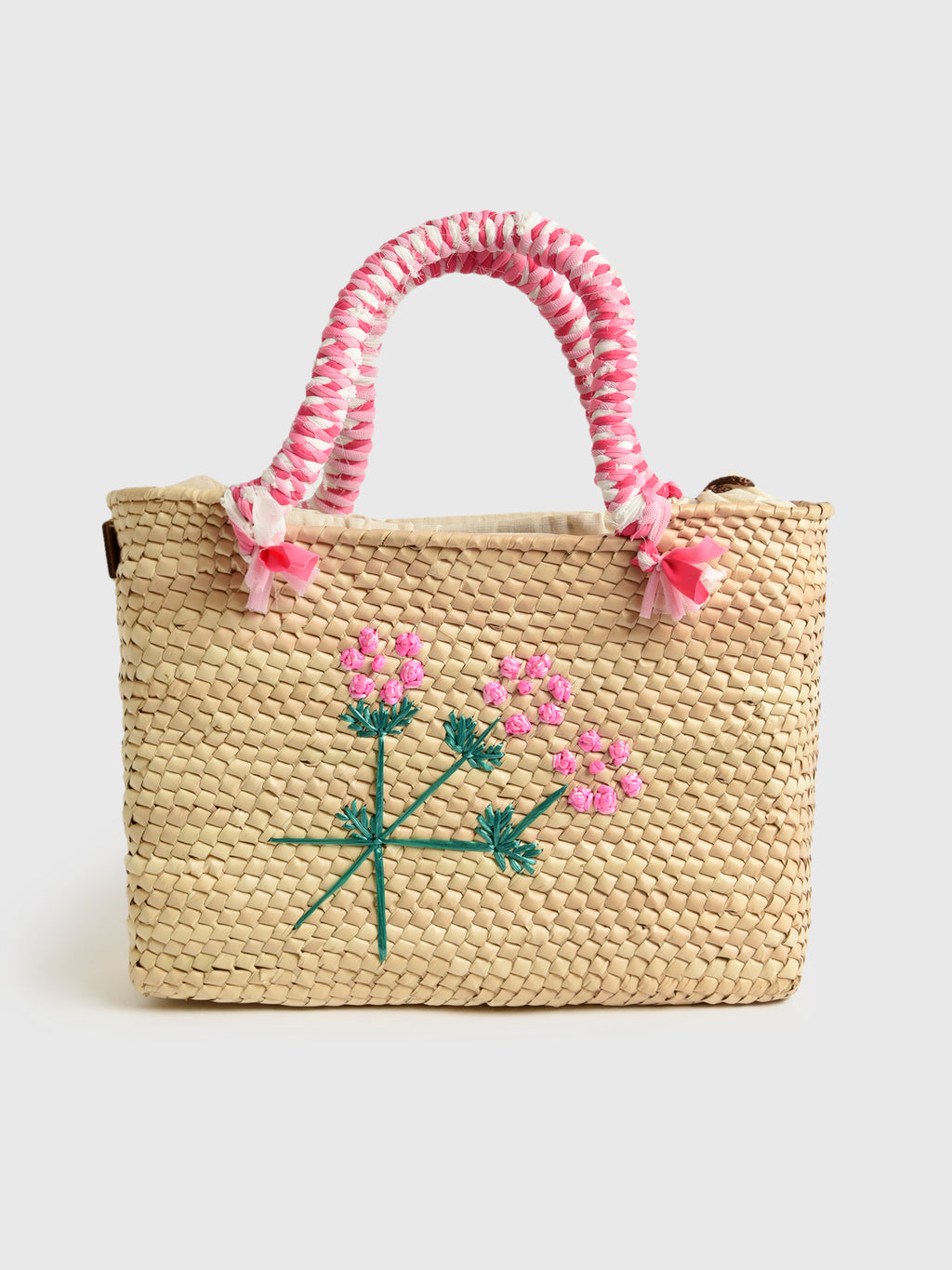 Corazon Playero Pink Bonnet Tote Bag - Saint Bernard