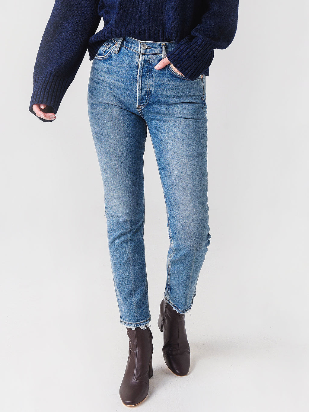 Citizens Of Humanity Women's Jolene High Rise Vintage Slim Jean - Saint Bernard