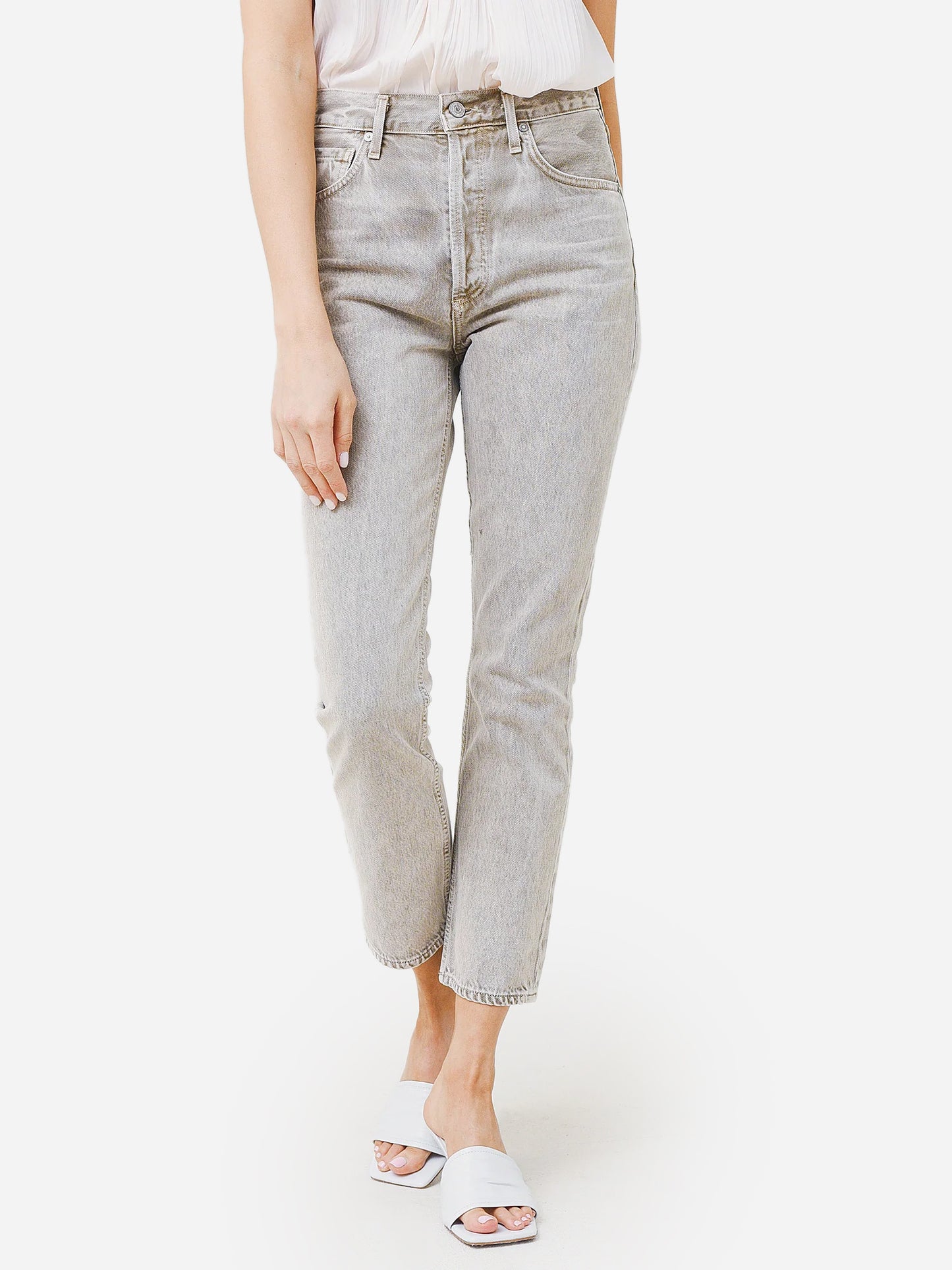 Citizens Of Humanity Women's Jolene High Rise Straight Jean - Saint Bernard