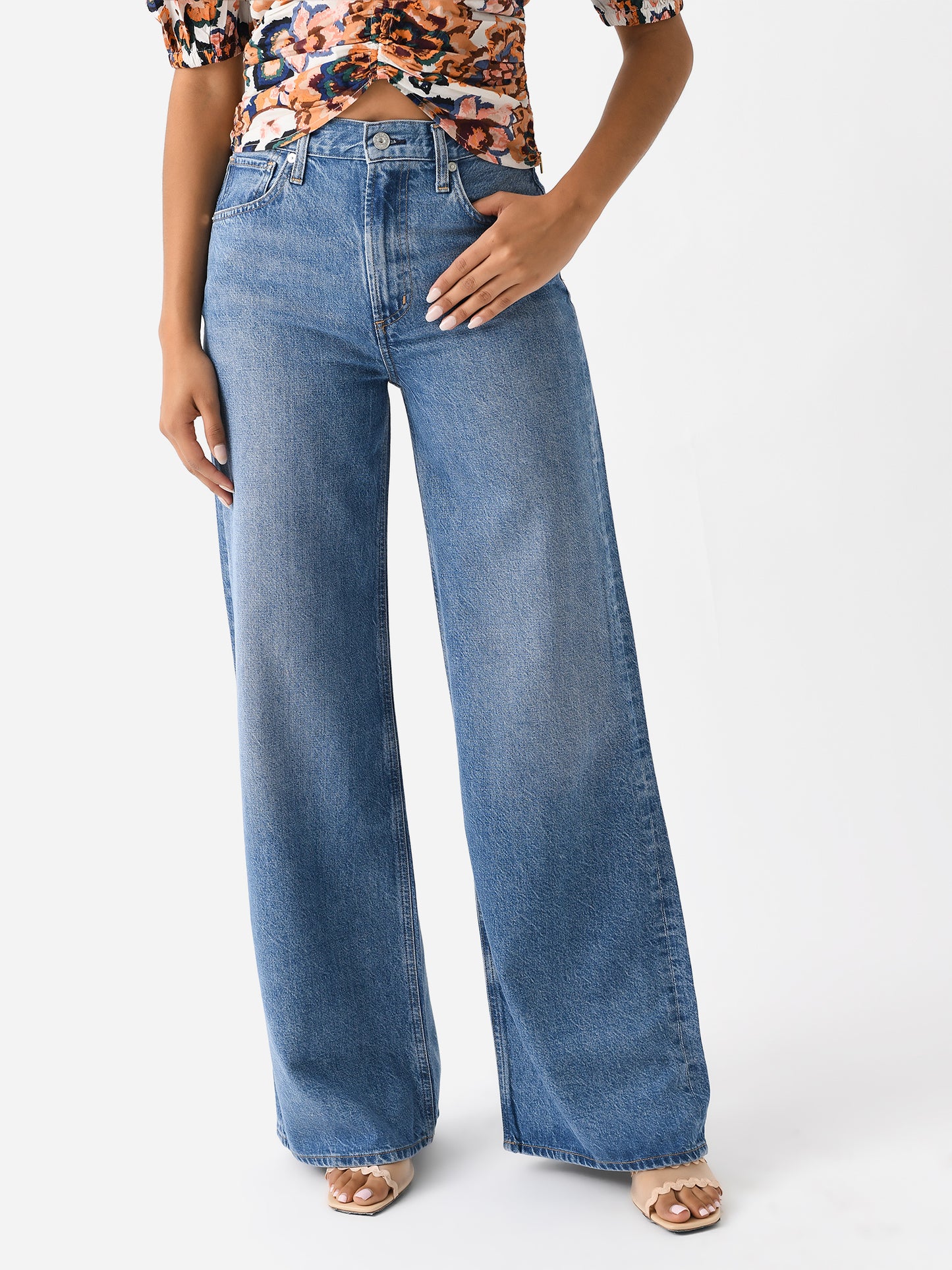 Citizens Of Humanity Women's Paloma Baggy Jean - Saint Bernard