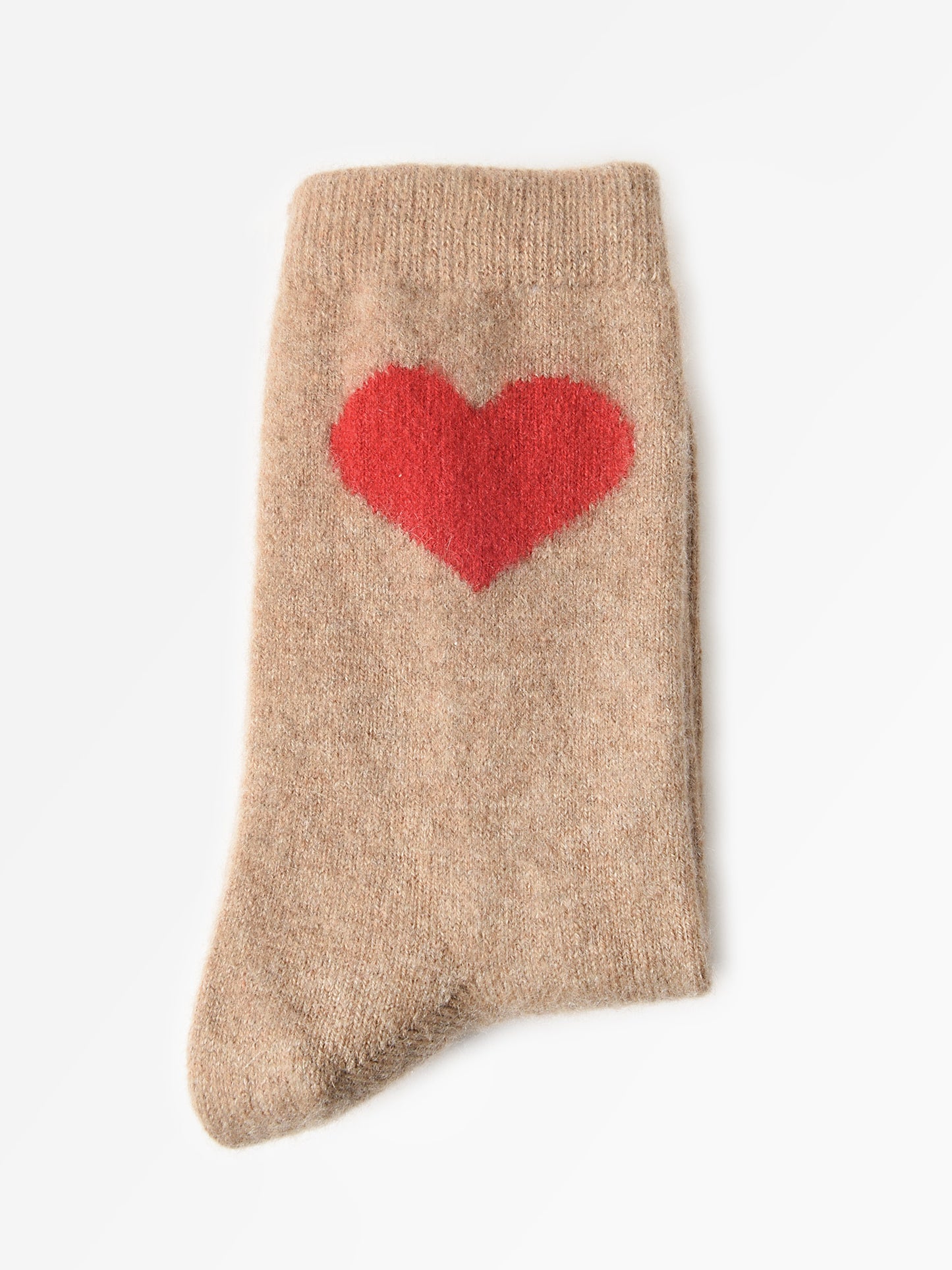 White + Warren Women's Cashmere Heart Socks