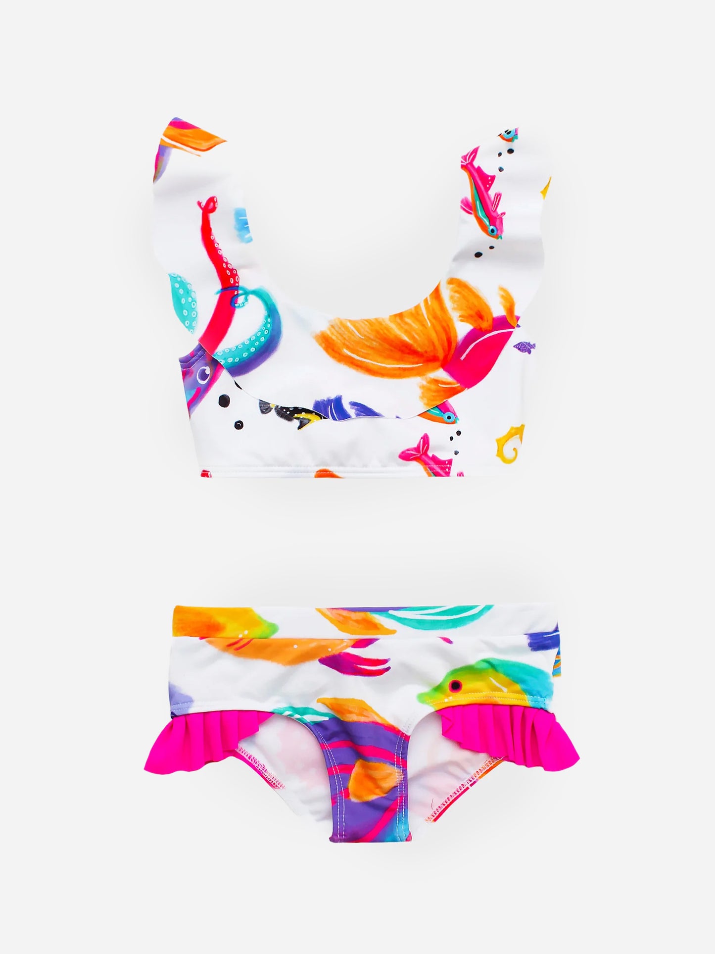 PEPITA&ME Girls' Ilana Bikini Set - Saint Bernard