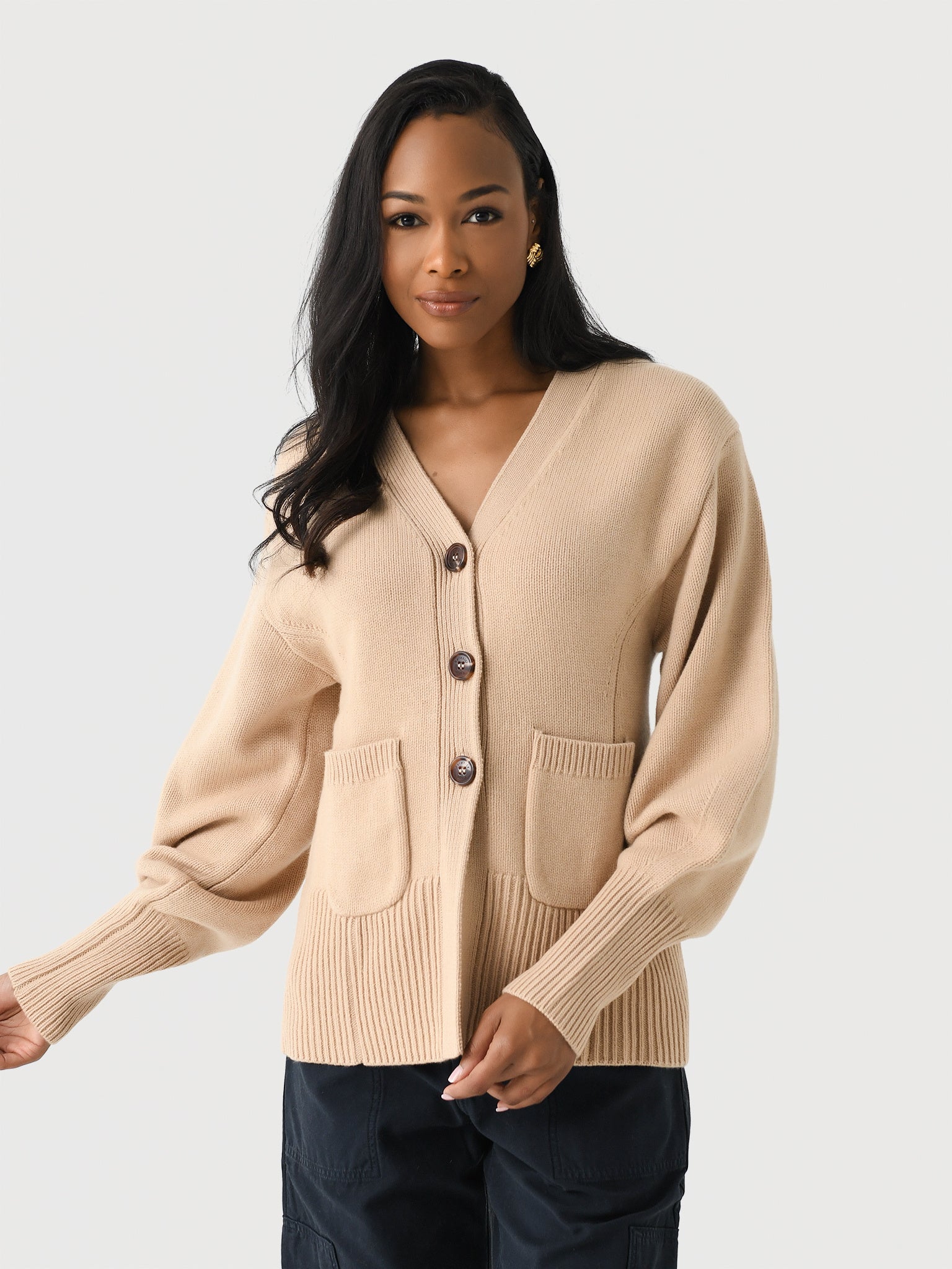 Berenice Women's Gilda Cardigan - Saint Bernard