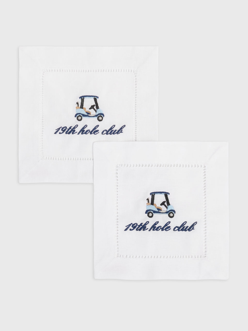 Abbode 19th Hole Club Cocktail Napkin Set - Saint Bernard