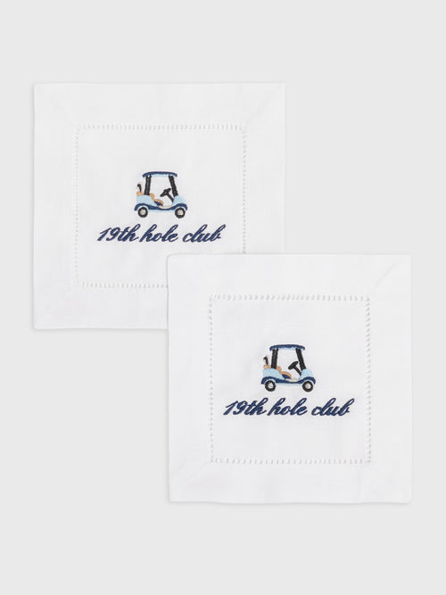 Abbode 19th Hole Club Cocktail Napkin Set