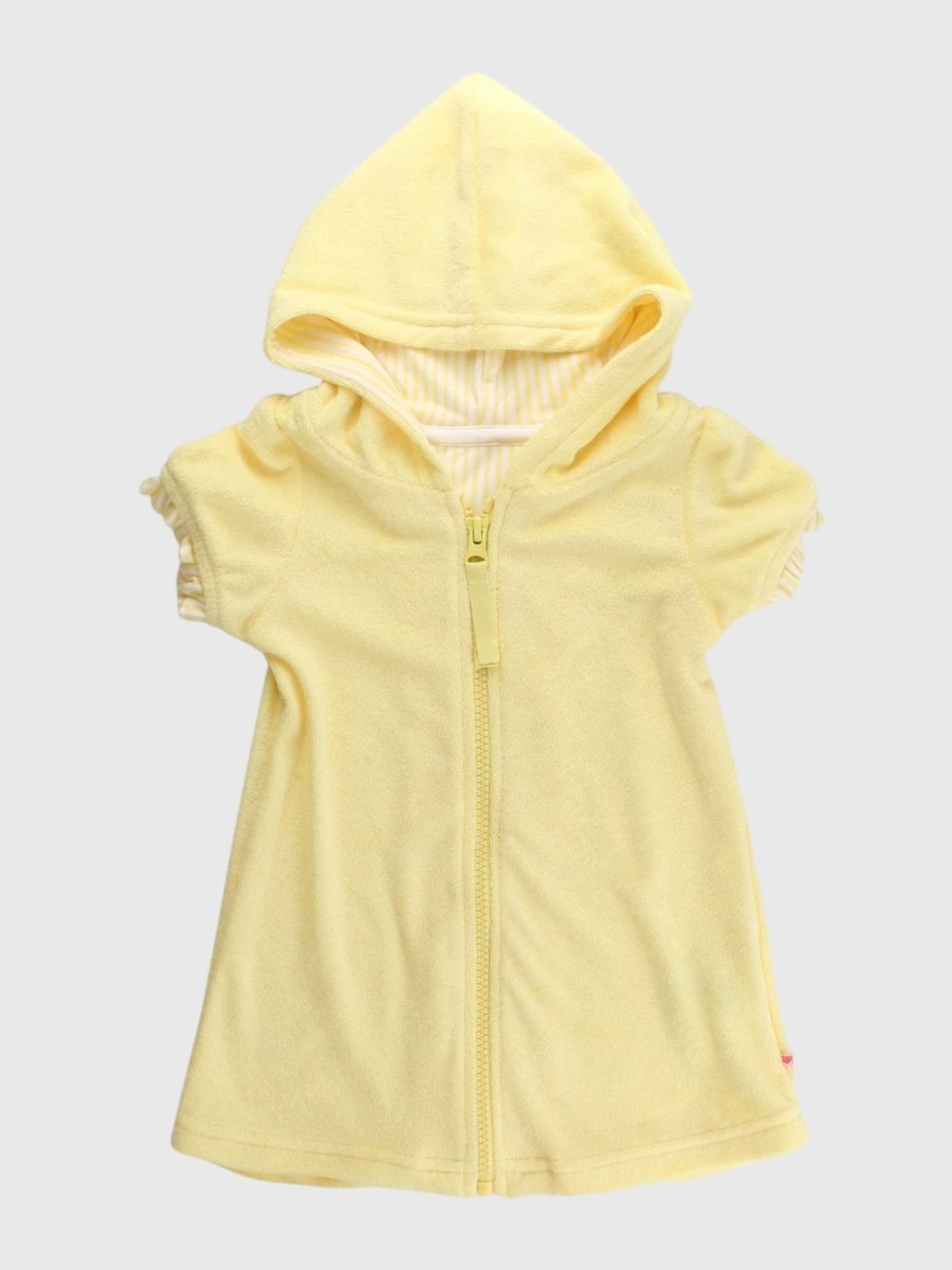 Rufflebutts Girls' Terry Full-Zip Cover-Up - Saint Bernard