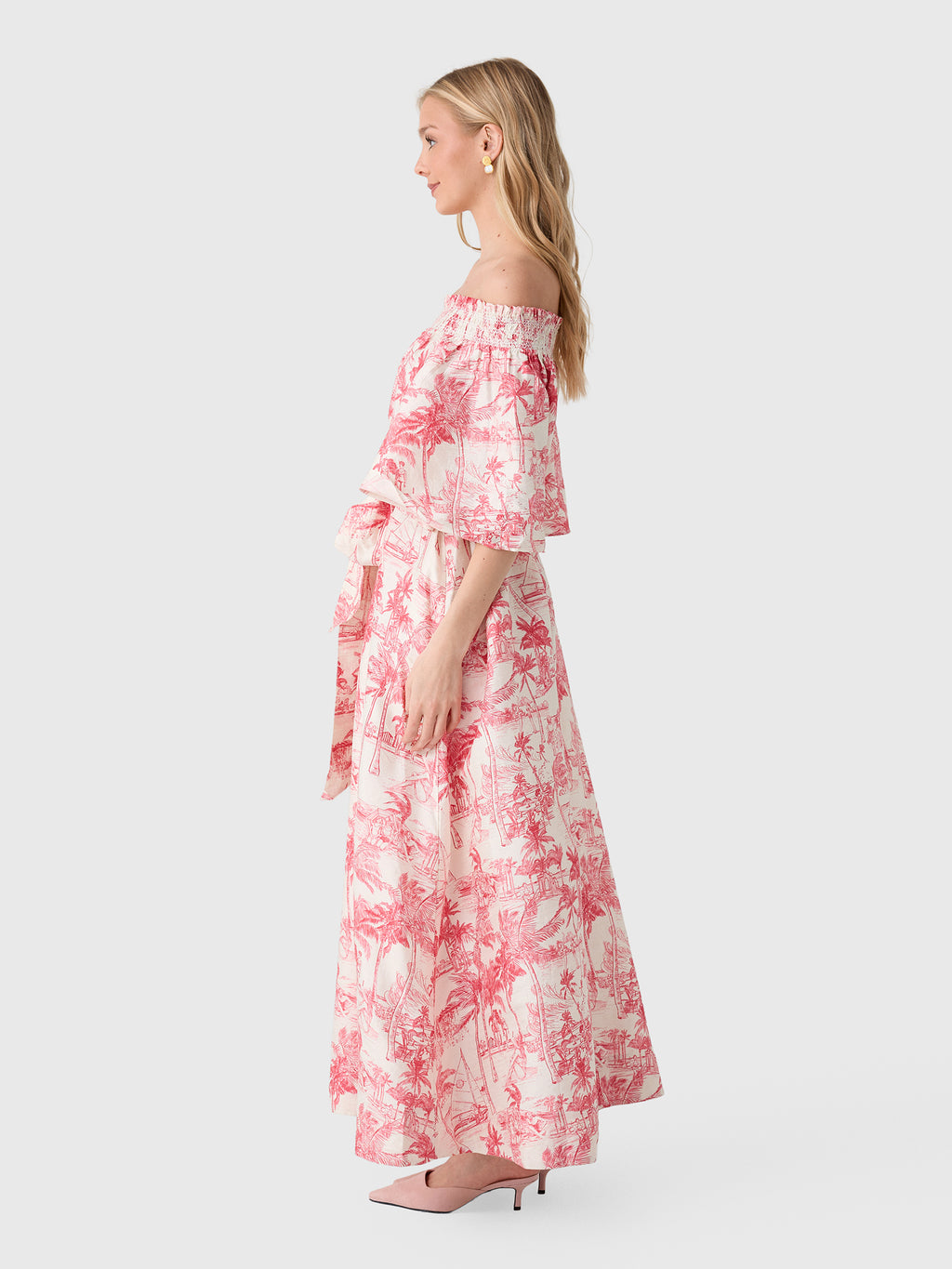 Coniglio Palm Beach Women's Flagler Maxi Dress - Saint Bernard
