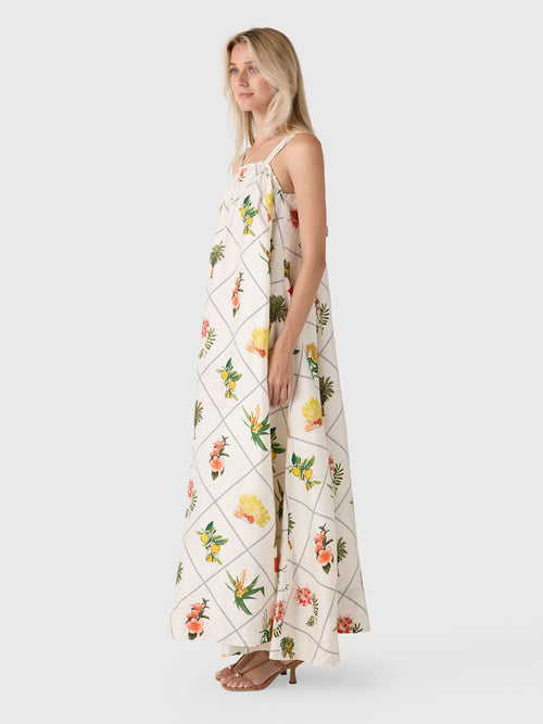 Coniglio Palm Beach Women's Low Tie Back Maxi Dress