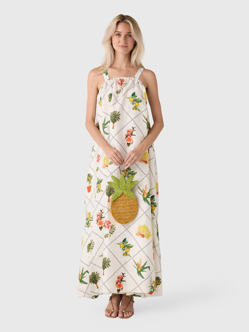 Coniglio Palm Beach Women's Low Tie Back Maxi Dress
