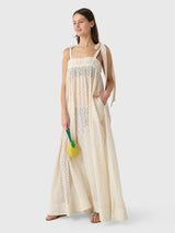 Coniglio Palm Beach Women's Elastic Convertible Maxi Dress - Saint Bernard