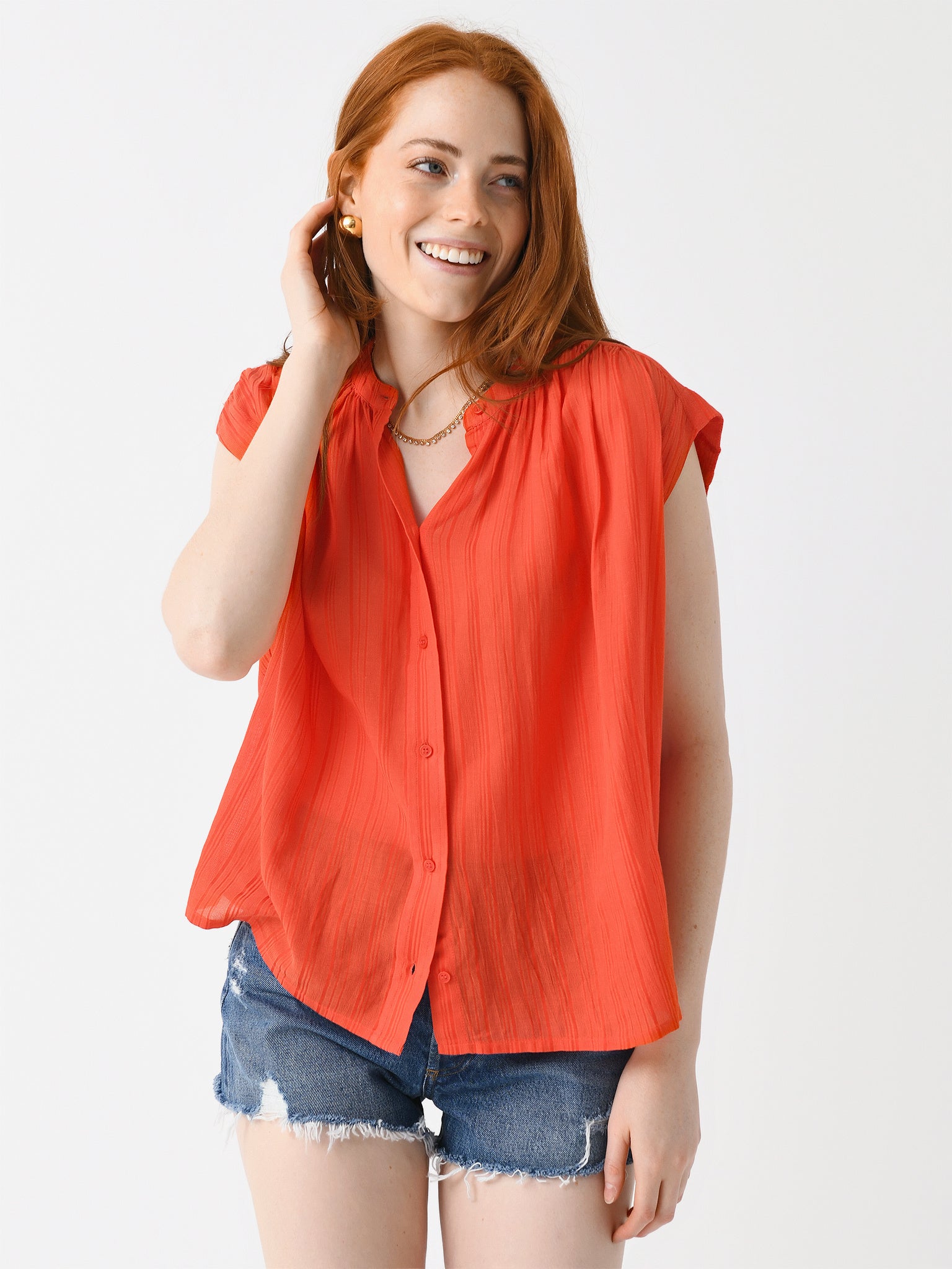 Vanessa Bruno Women's Clio Blouse - Saint Bernard