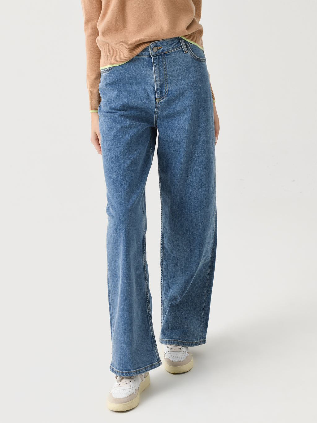Vanessa Bruno Women's Tybalt Straight Leg Jean - Saint Bernard