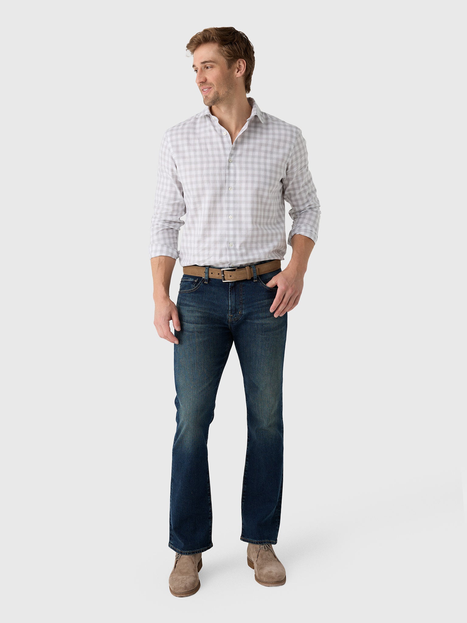 Adriano Goldschmied Men's The Clint Jean - Saint Bernard