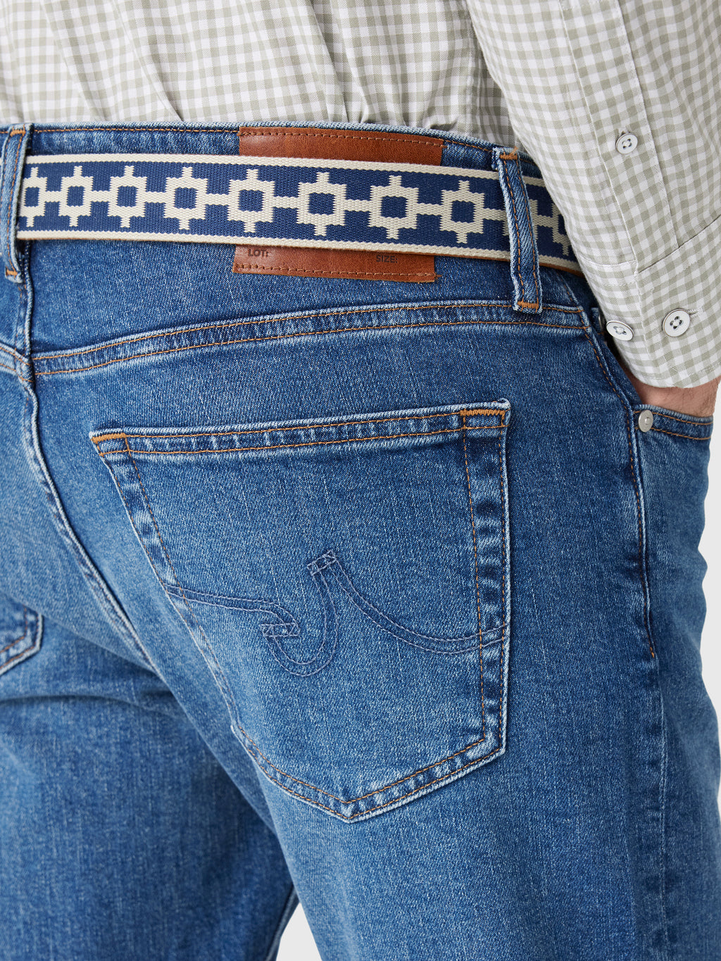 Adriano Goldschmied Men's The Clint Jean - Saint Bernard