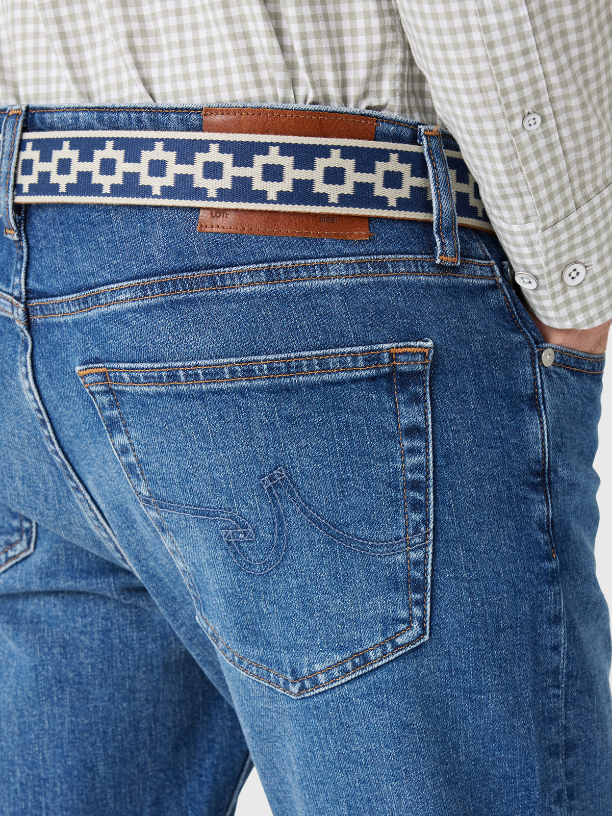 Adriano Goldschmied Men's The Clint Jean - Saint Bernard