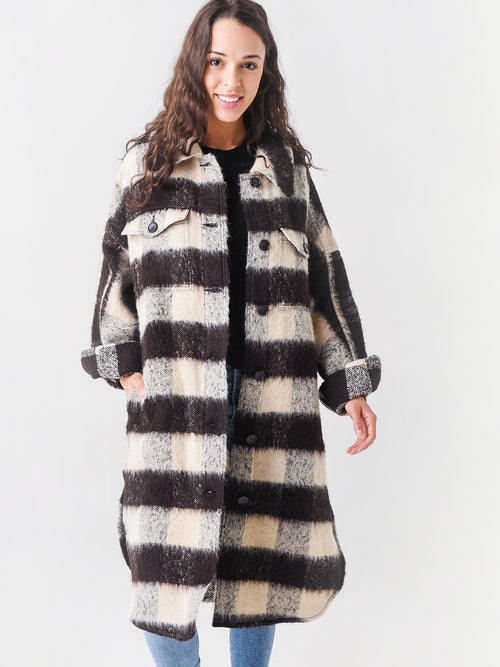 A.L.C. Women's Carter Plaid Coat