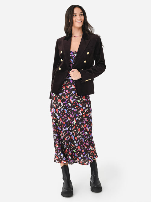 ALC Women's Chelsea Velvet Tailored Jacket