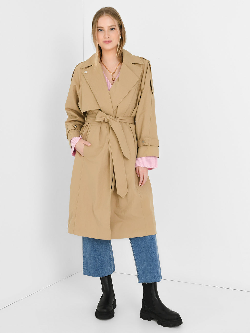 ALC Women's Wyatt Trench Coat - Saint Bernard