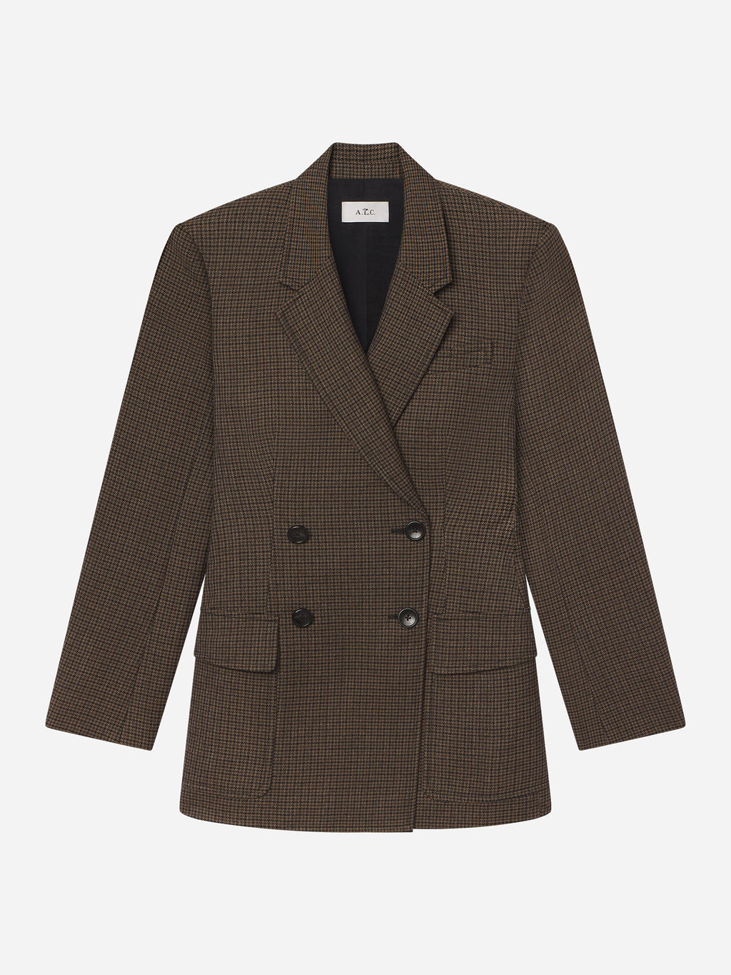 ALC Women's Tess Mini Houndstooth Jacket - Saint Bernard