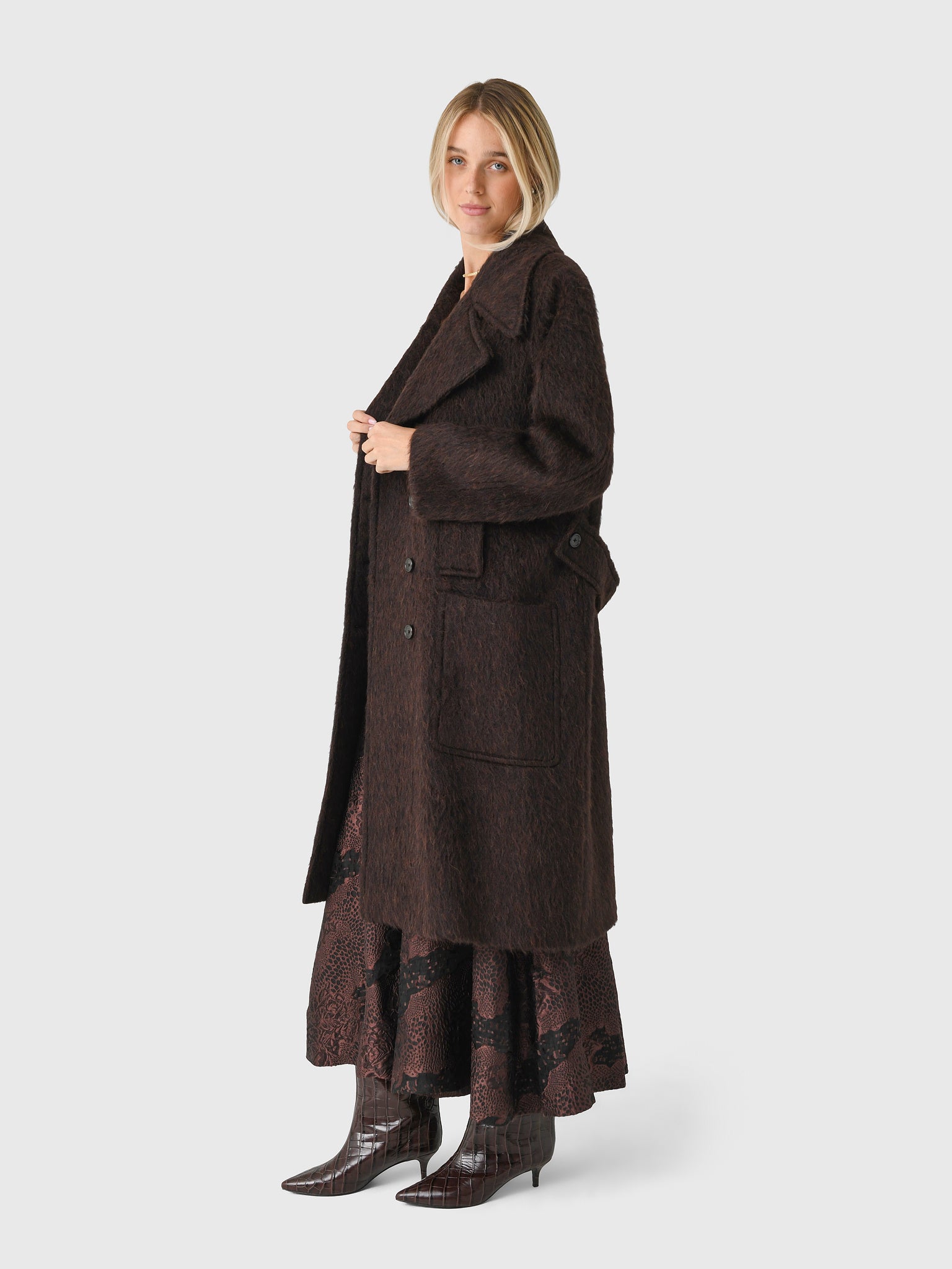 ALC Women's Wally Alpaca Coat – Saint Bernard