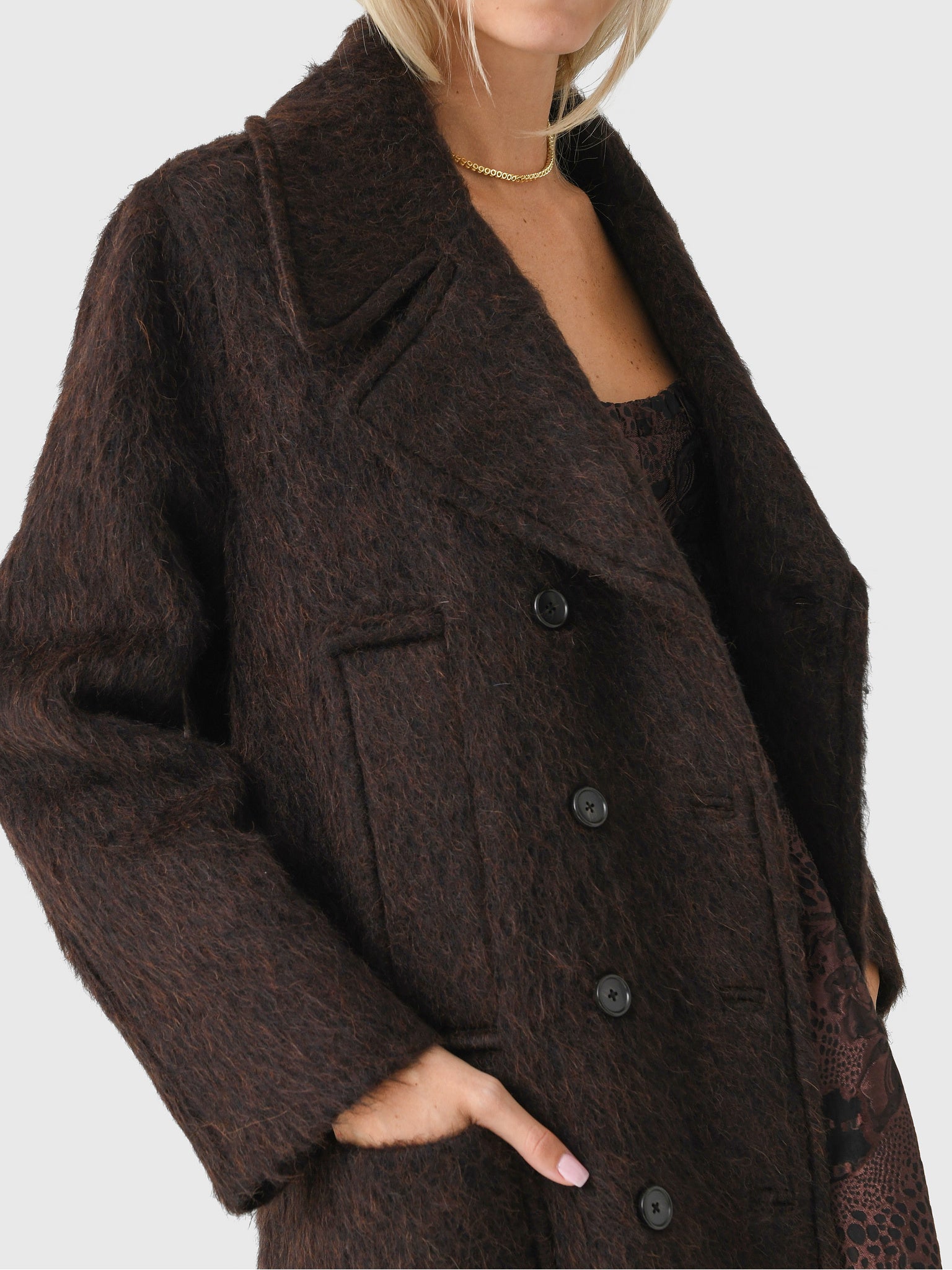 ALC Women's Wally Alpaca Coat – Saint Bernard