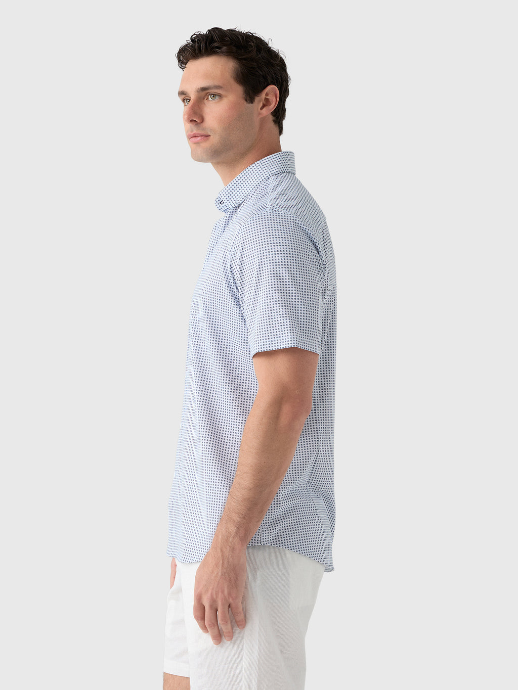Mizzen+Main Men's Trim Halyard Button-Down Shirt - Saint Bernard