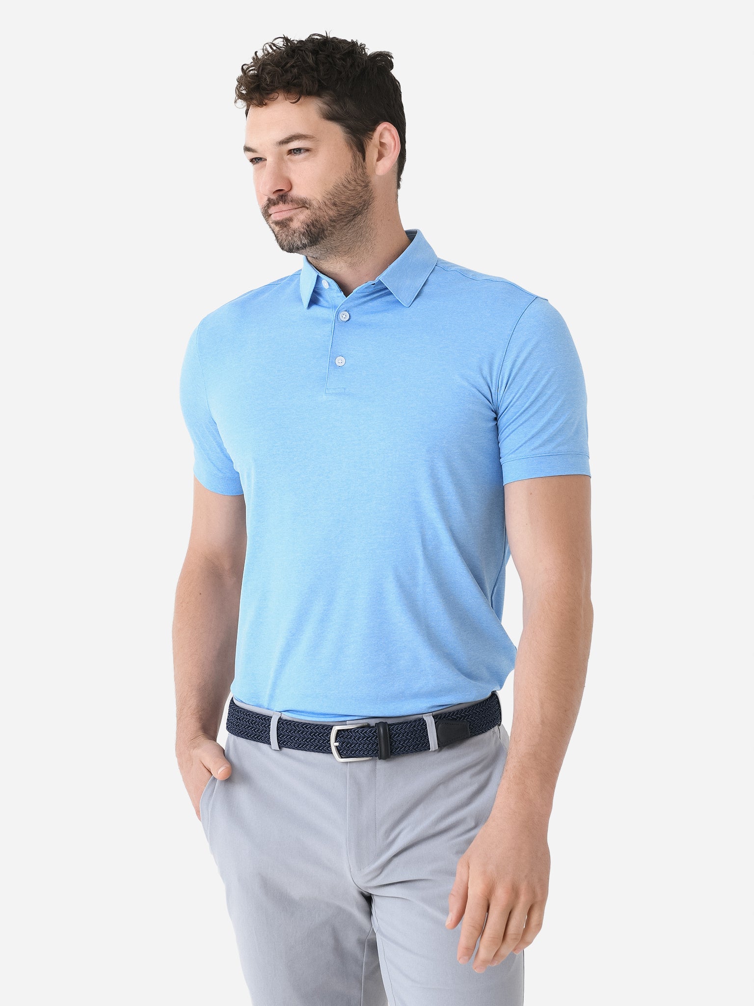 Mizzen+Main Men's Versa Polo - Saint Bernard