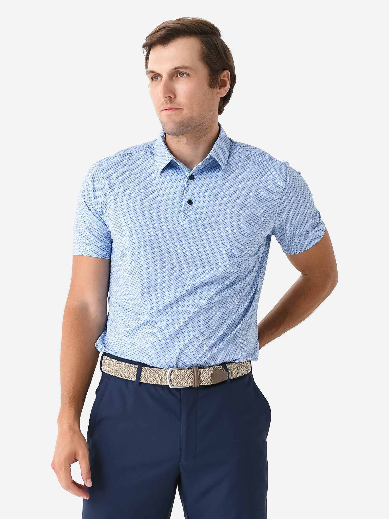 Mizzen+Main Men's Versa Polo - Saint Bernard